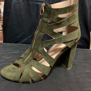 Green heels